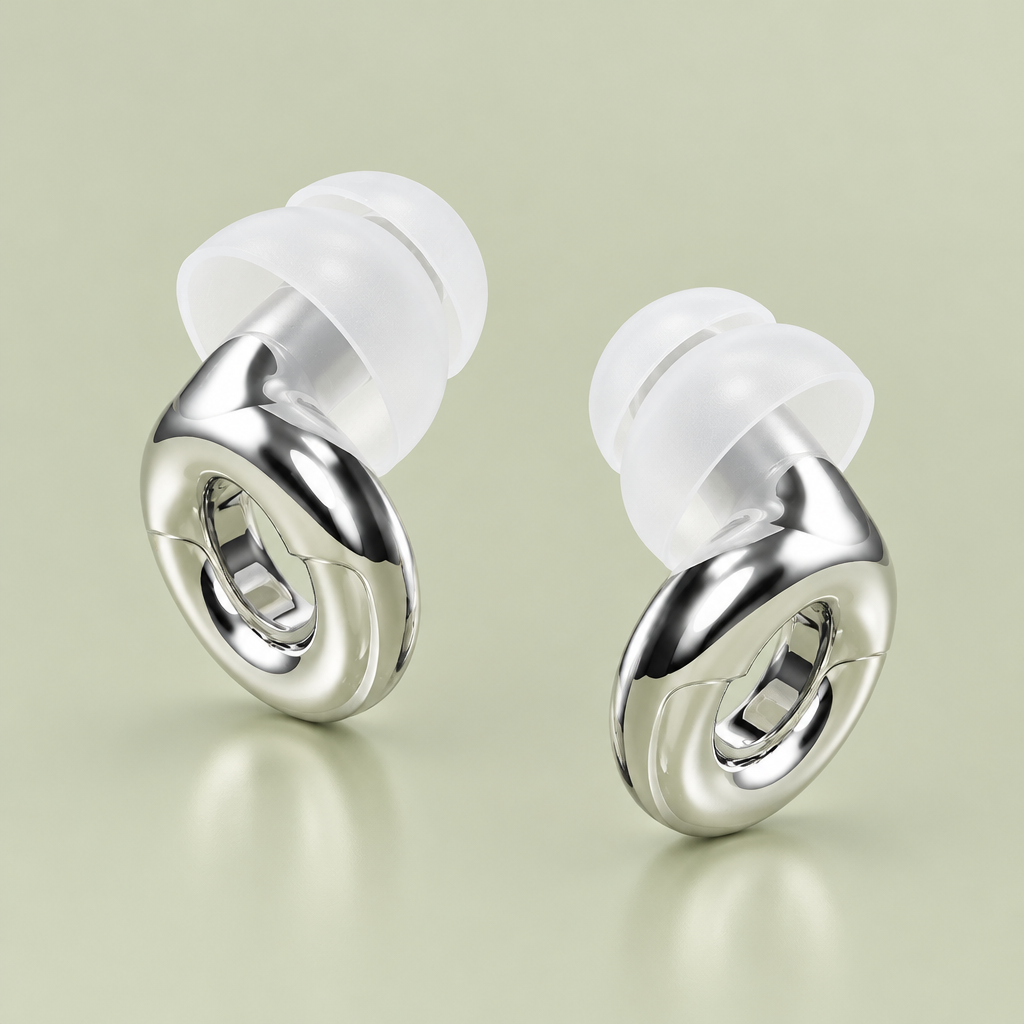 GlenNest™ Adjustable Noise Reduction Earplugs — Reusable Ear Plugs for Focus, Travel & Everyday Quiet